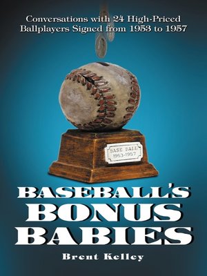 cover image of Baseball's Bonus Babies